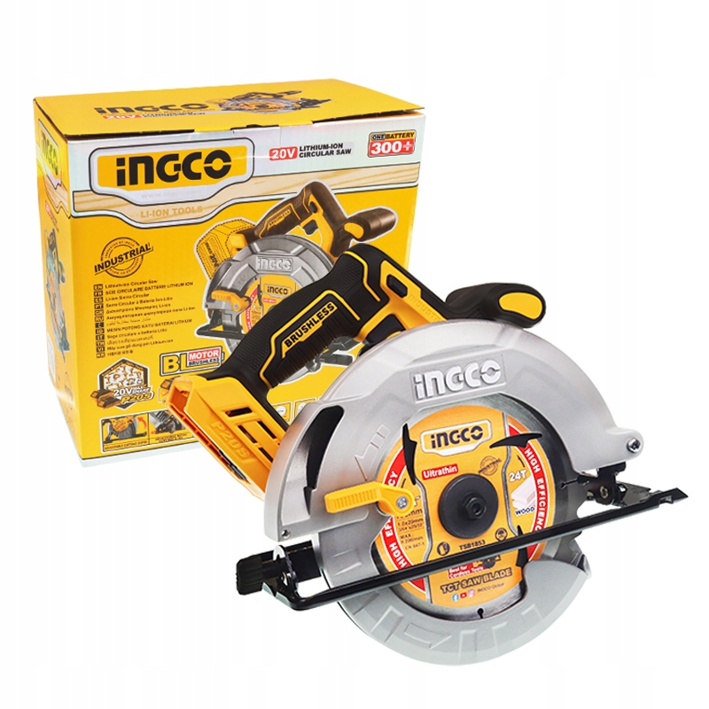 Akumulátorová kotoučová pila 185 mm, bezuhlíková, 20 V