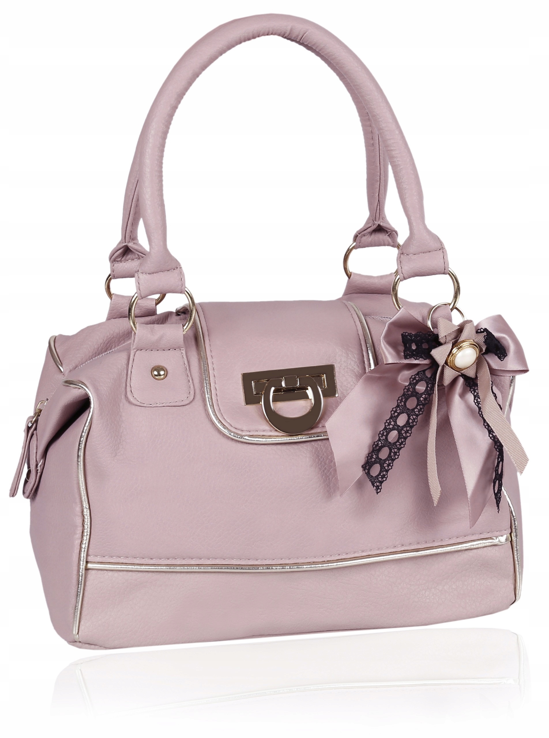 

Różowy, mały kuferek Primark Uniwersalny