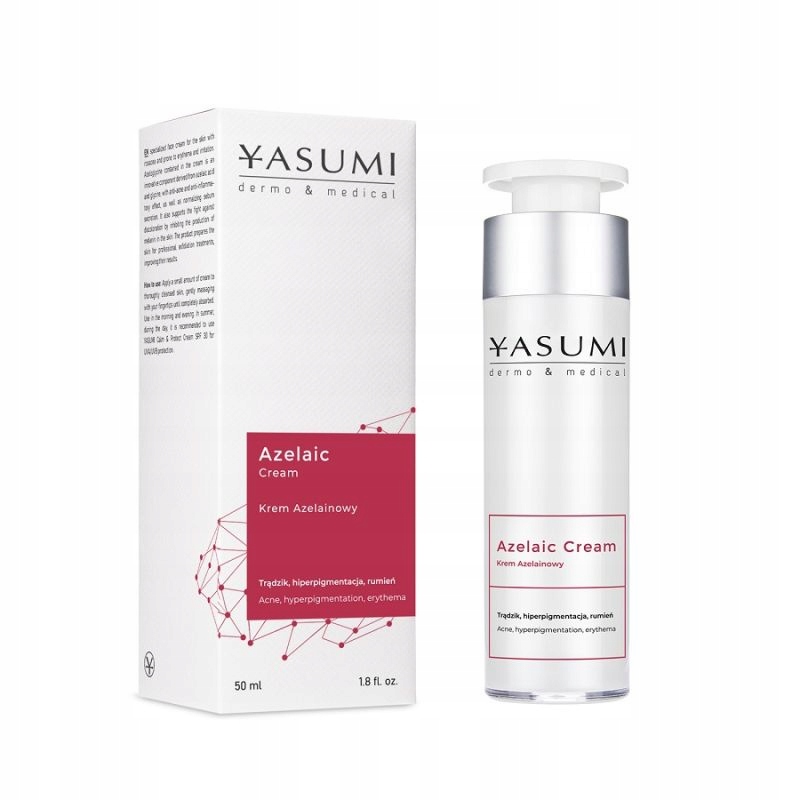 Yasumi Krem z Kwasem Azelainowym – Azelaic Acid Cream 50ml