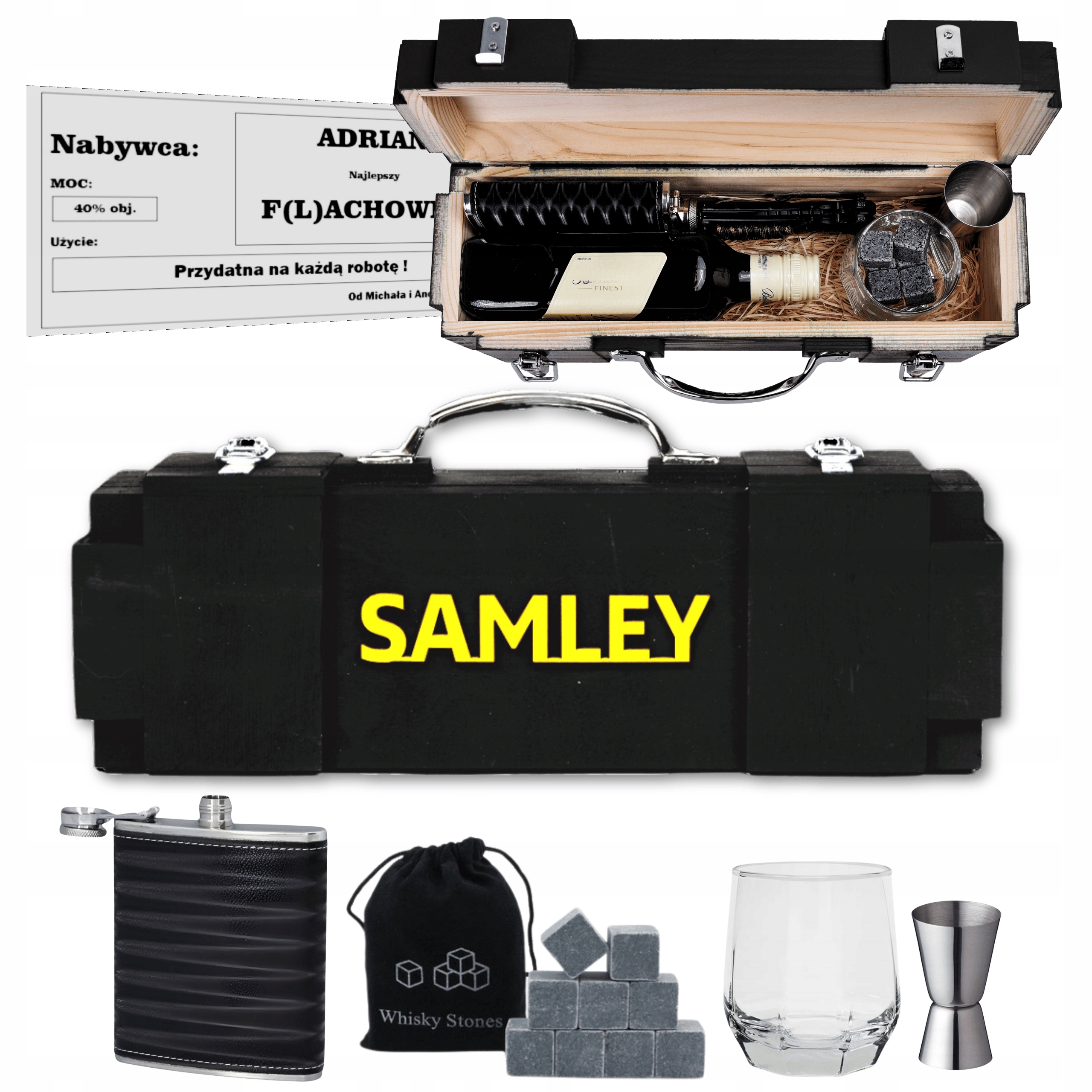 Dárek k 50. narozeninám pro muže manžela kluka, kompletní Set 18 30 60 Masivní