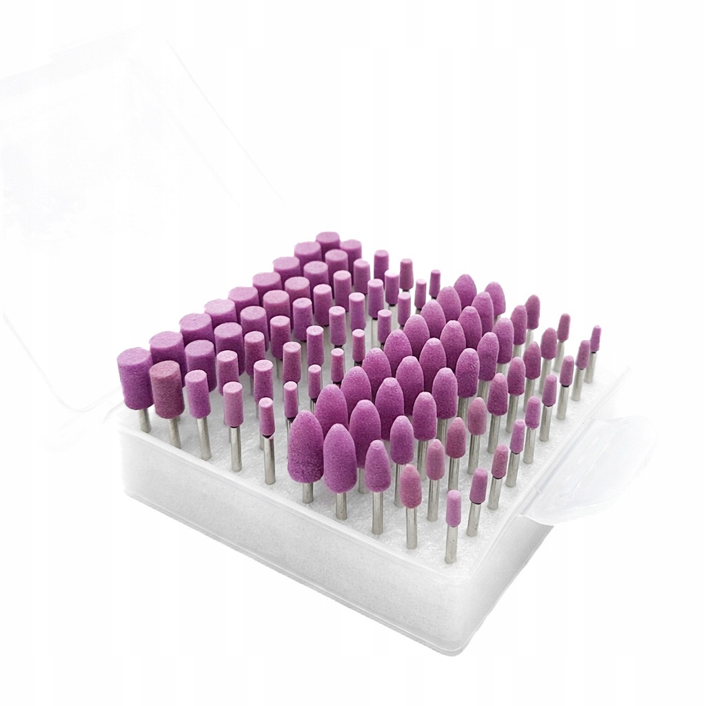 Kamienie Szlifierskie Do Miniszlifierki Typu Dremel Trzpień 3mm 100szt.