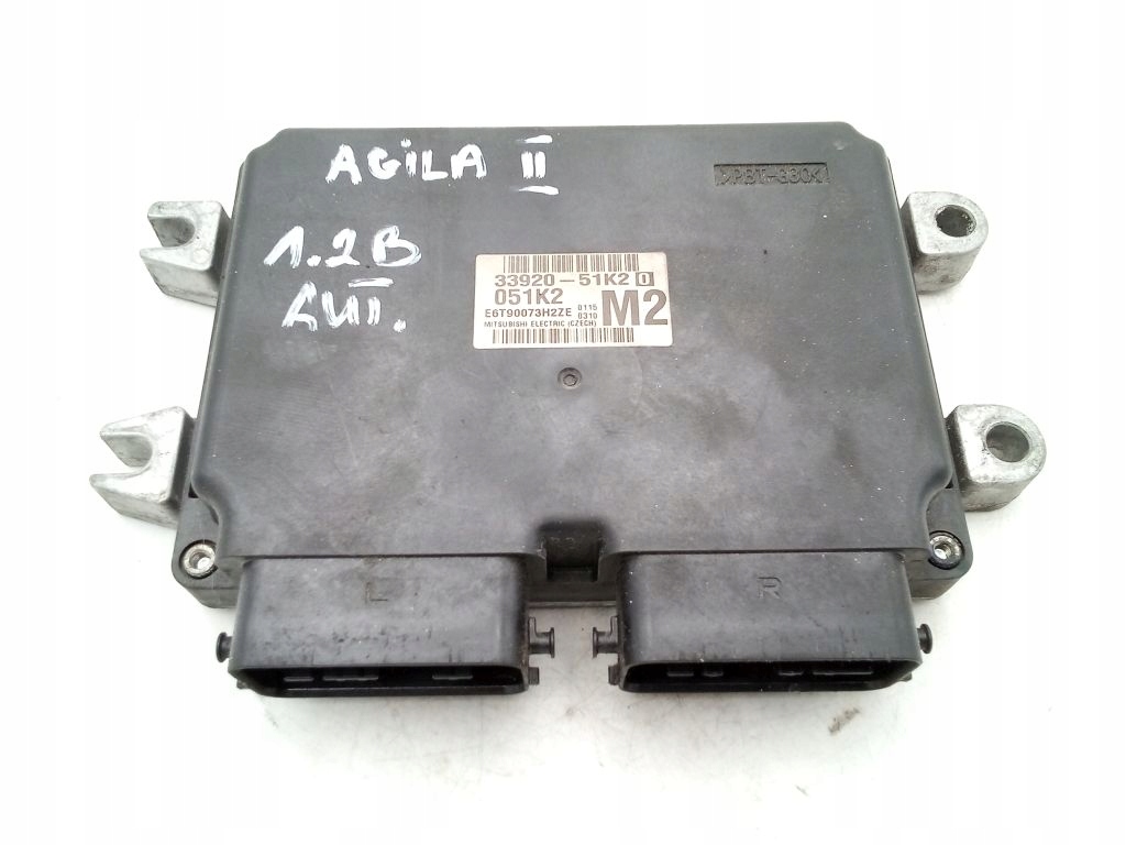 Opel Agila B computer control unit of the engine 33920-51K20