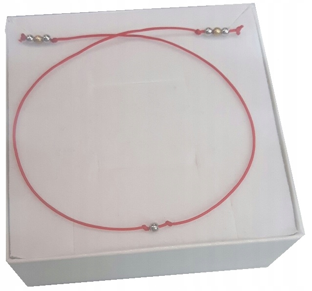 

Na Nogę bransoletka szczęścia sznurkowa dwukolor