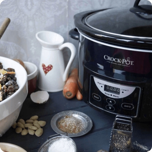 CROCK-POT Wolnowar 4,7L Dla 5 Osób Programowalny Timer Czarny — miniatura 16
