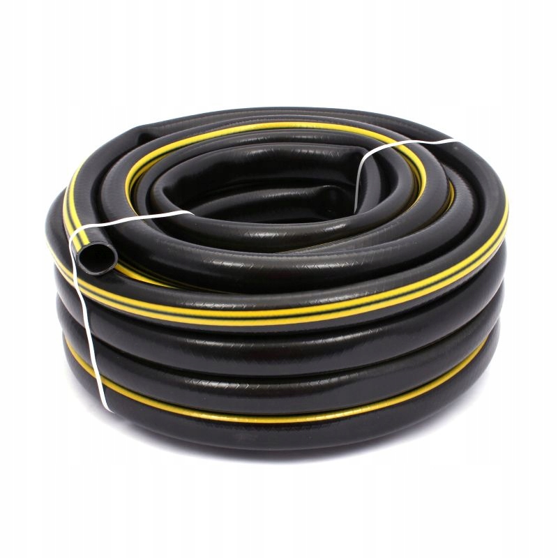 Aqbau zahradní hadice Lux 1'-30 m černo-žlutá, zesílená zálivka