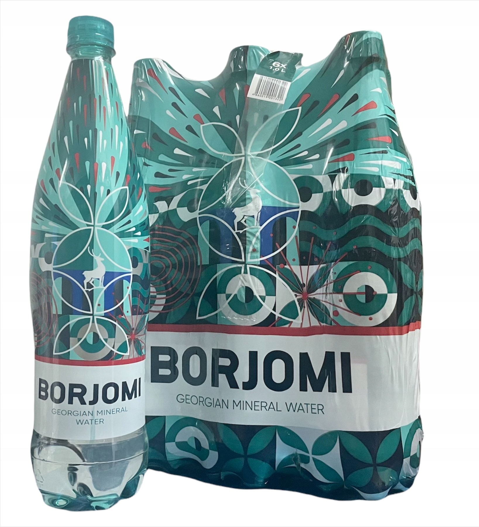 Minerální voda Borjomi Svařovací pet 6 ks x 1L
