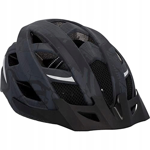 Kask Rowerowy Fischer S/m 52-59 cm Z Tylną Lampką