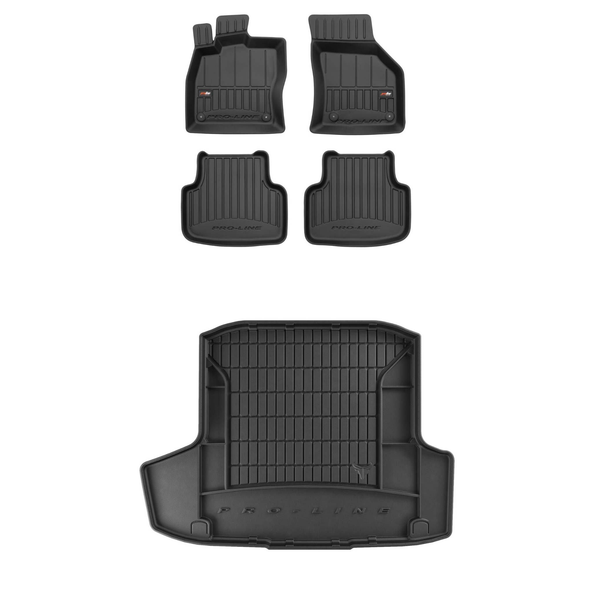 Sada gumových kobercov a rohoží pre Škoda Octavia III