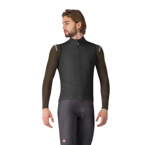 Cyklistická vesta Castelli Perfetto Air černá XL