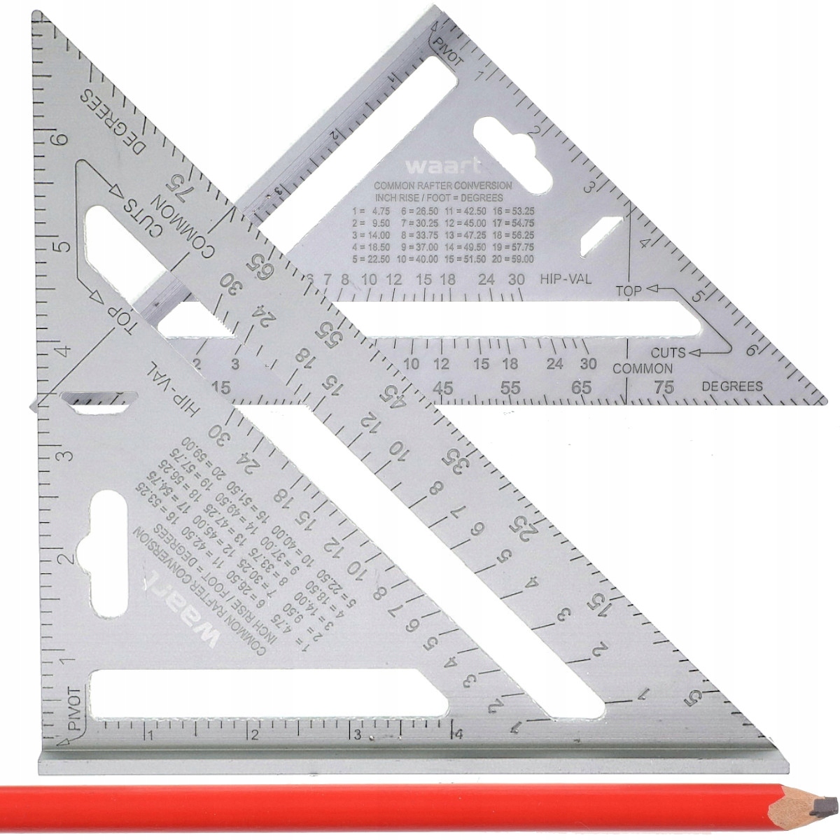 

Kątownik stolarski ciesielski aluminiowy 180mm