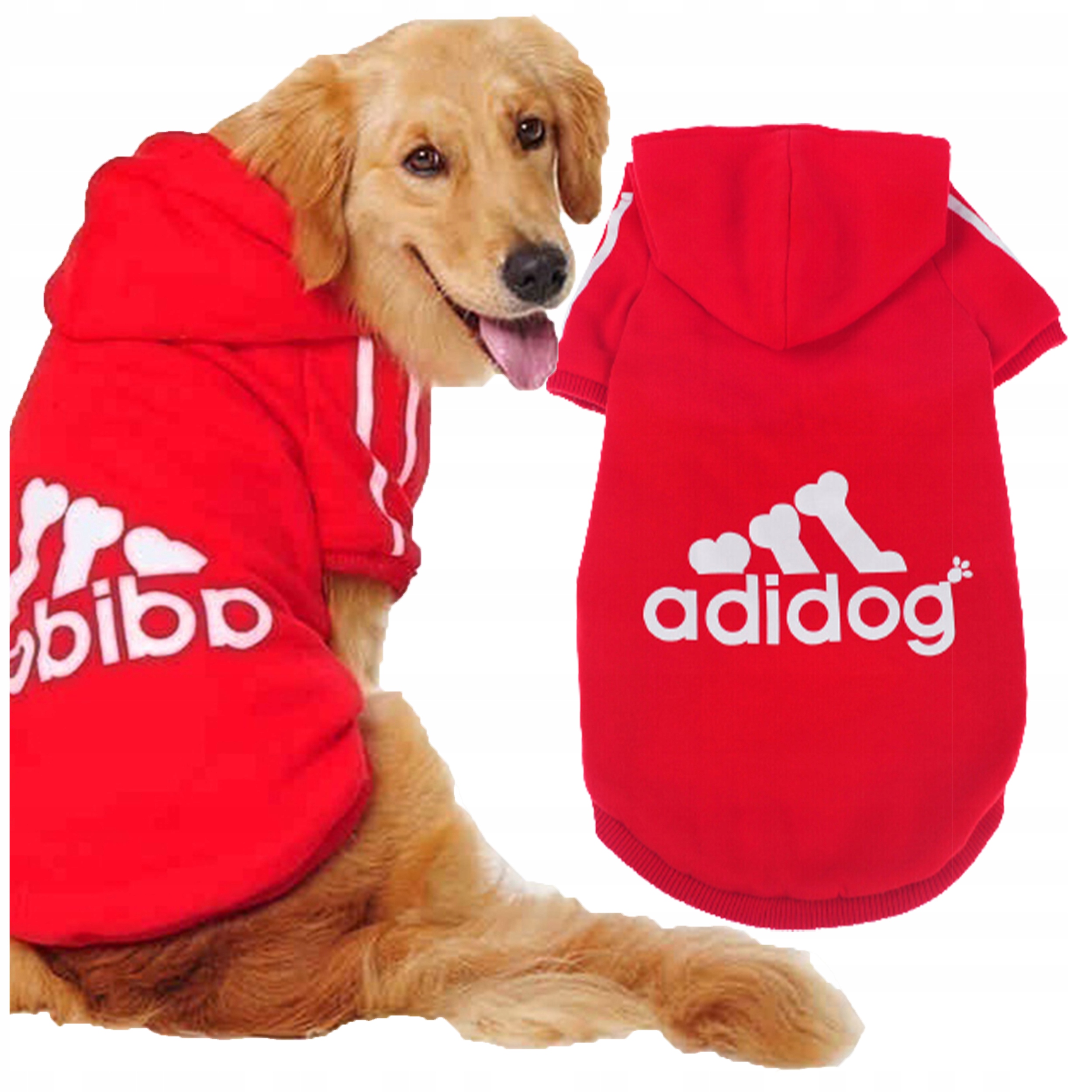 

Adidog Bluza Dla Psa Dres Ciepłe Ubranko Kaptur