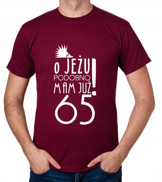 

koszulka Pomysł Na 65 Urodziny 65 Lat prezent