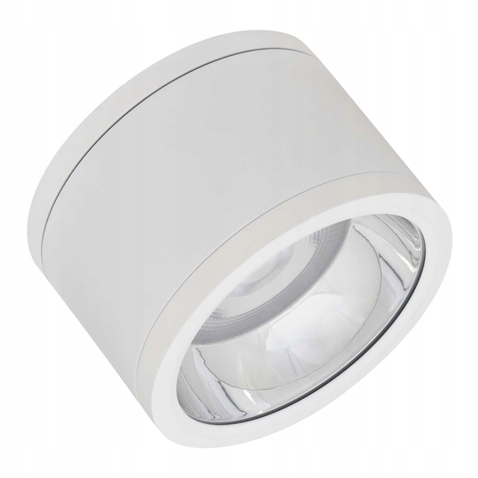 Stropné Svietidlo Tuba Vonkajšia lampa 30W 3150lm 3000K IP65 UGR19 Biely Downlight