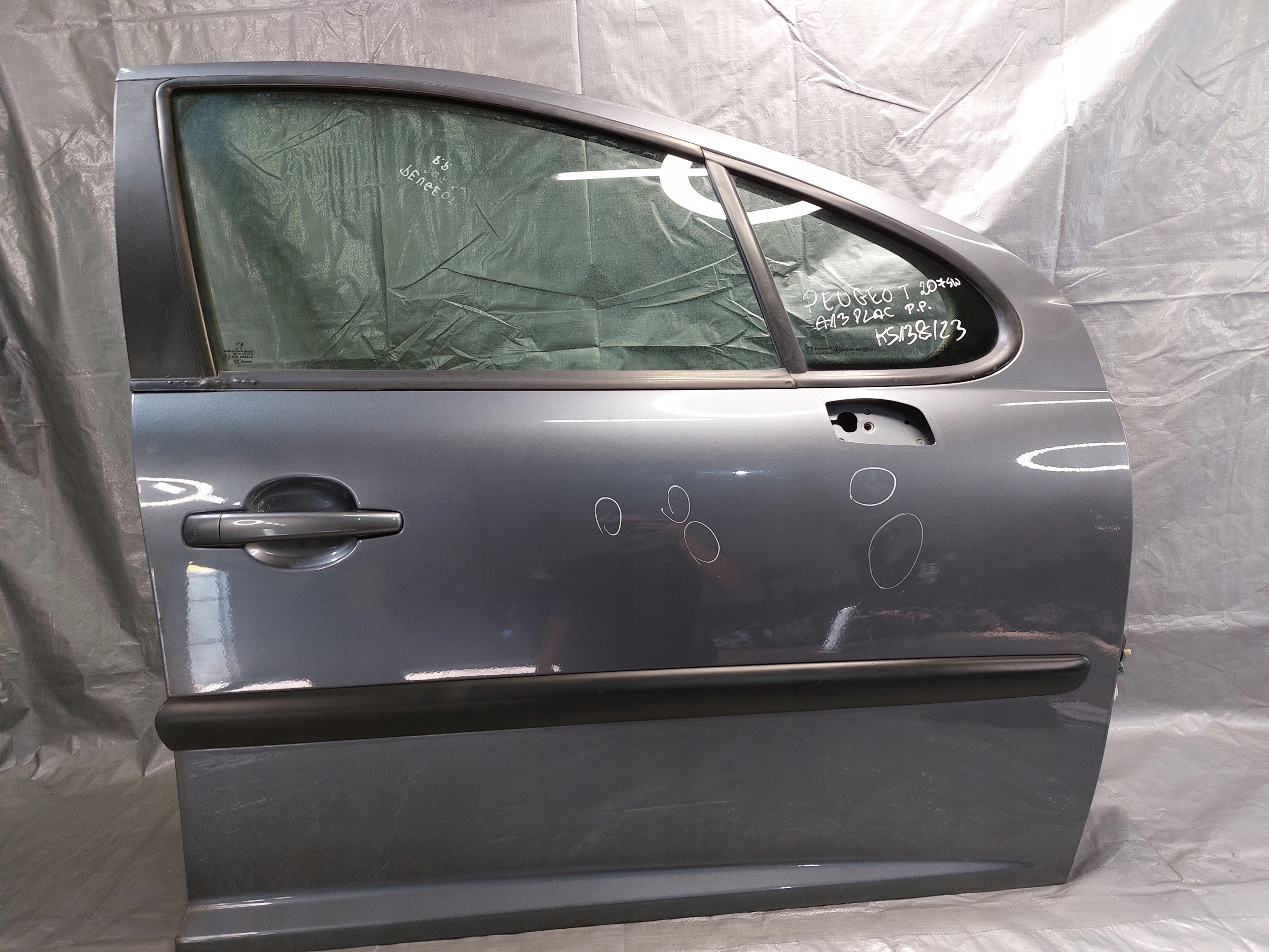 door right front PEUGEOT 207 SW