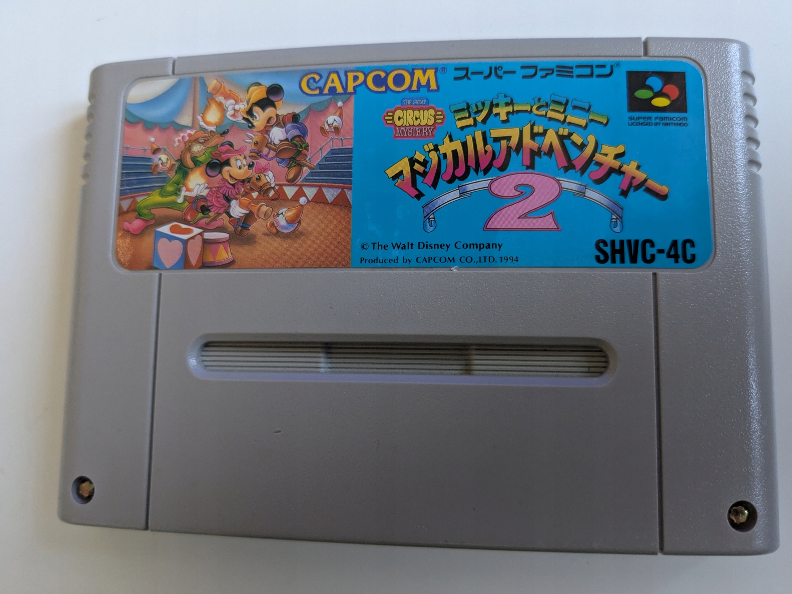 Mickey to Minnie Magical Adventure 2 - Nintendo Super Famicom NTSC-J