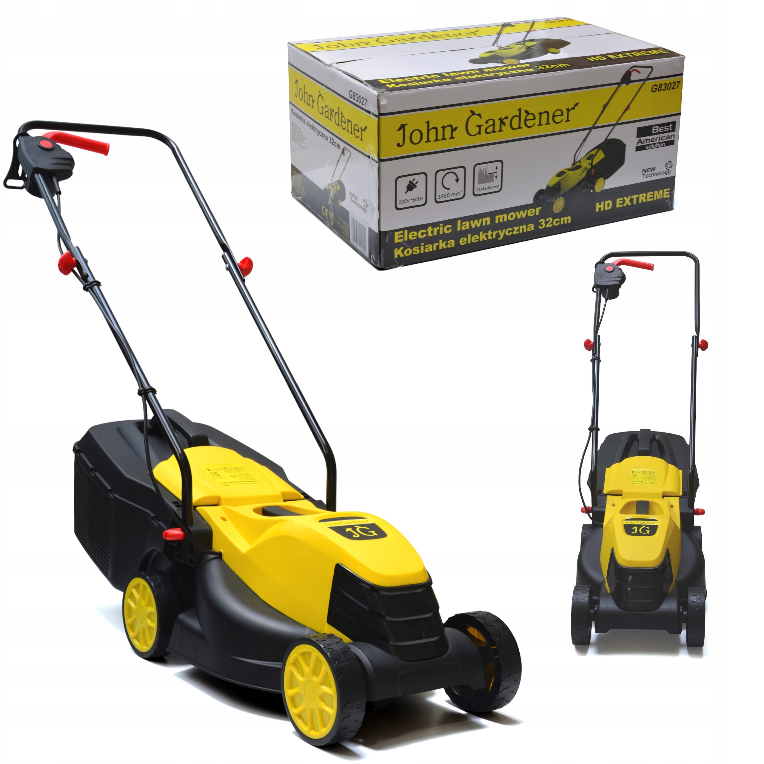 

Kosiarka Elektryczna 32cm 2200W Hd Extreme