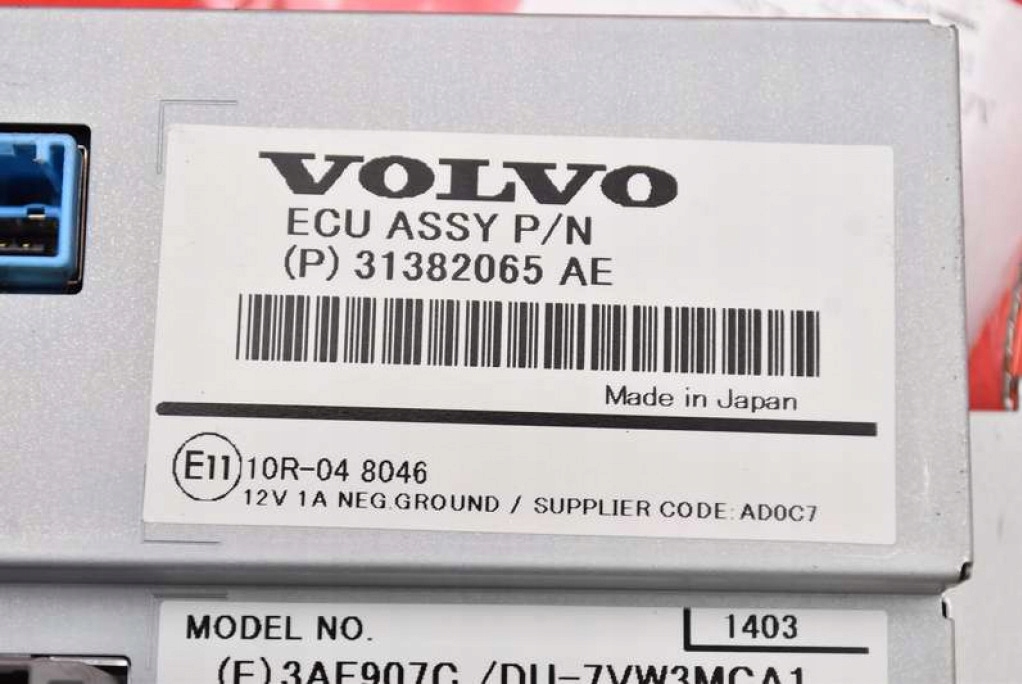 Schermo 31382065AE VOLVO V60 1 e LIFT 13-20