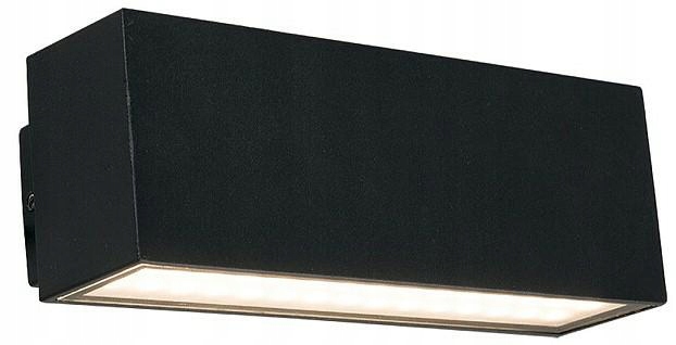 Nástěnné svítidlo Pokoj Dům Venkovní nástěnná lampa Unit Černá 5W Led 3000K IP54