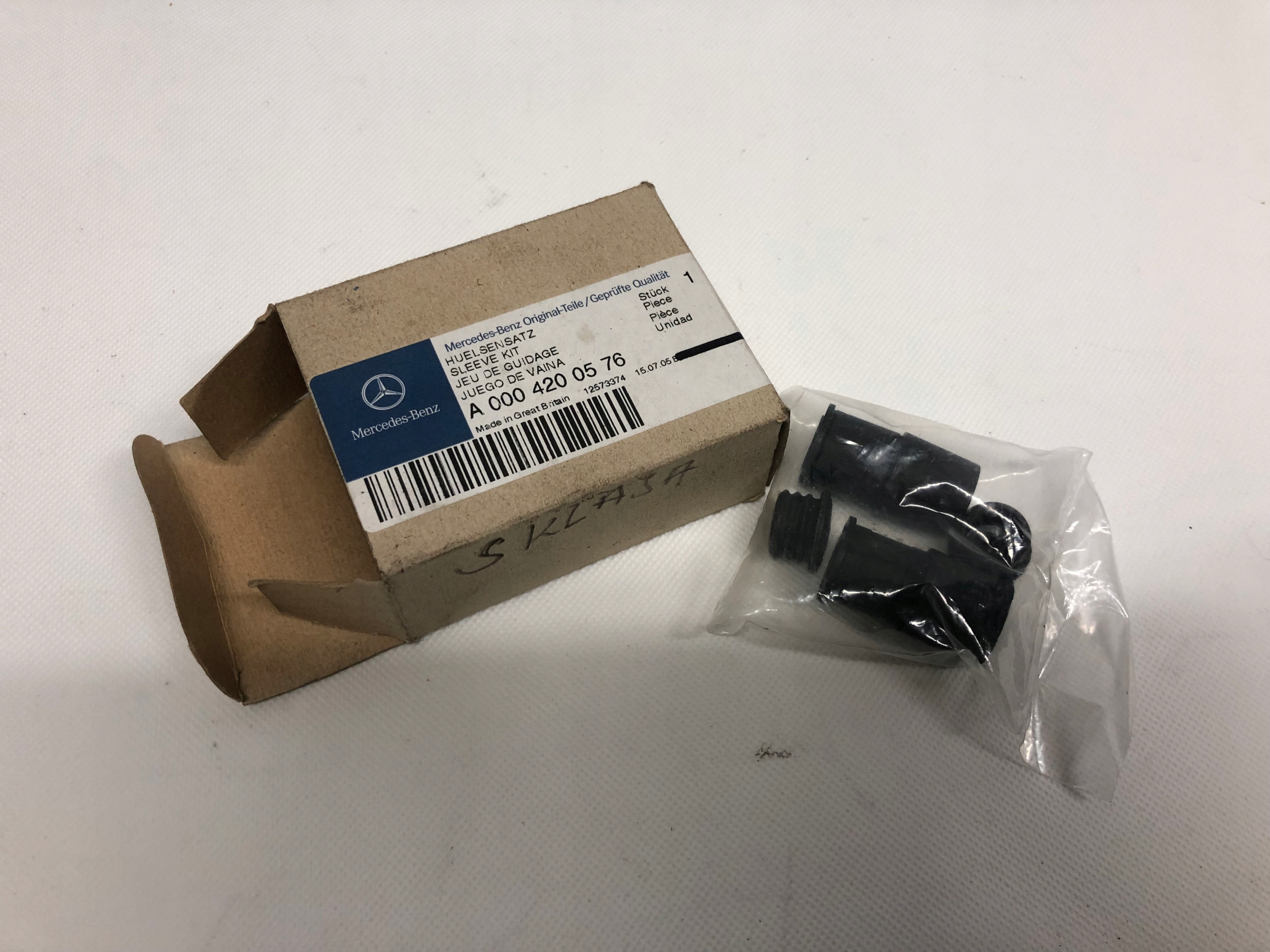 MERCEDES W220 TULEJE GUMKI ZACISKU ZESTAW