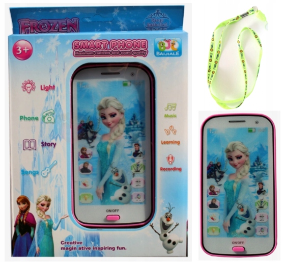 

Frozen Anna Elsa Telefon Smartfon 3D Smycz
