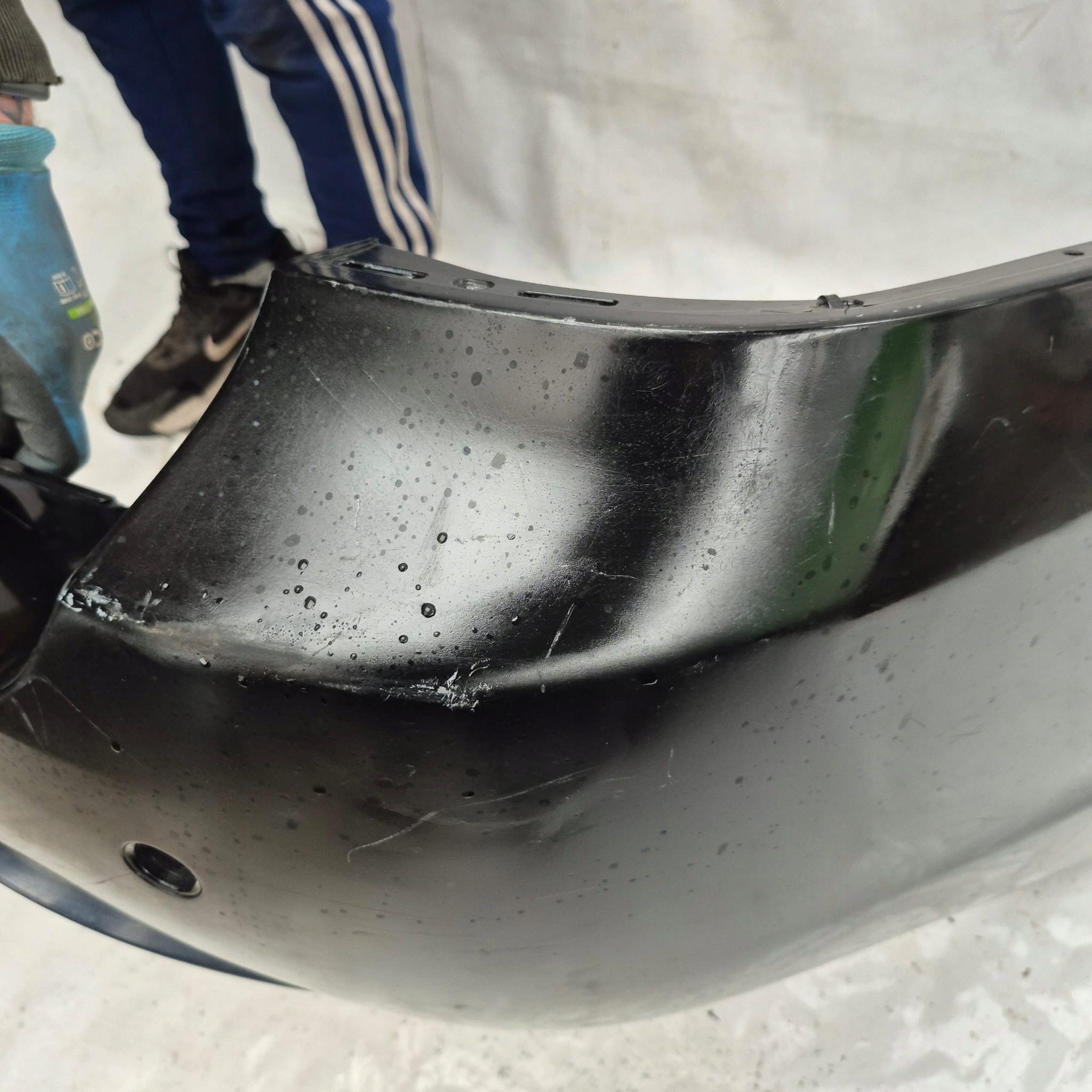 BMW 5 E61 KOMBI m-packet 03-10 bumper rear part rear towing 4XPDC