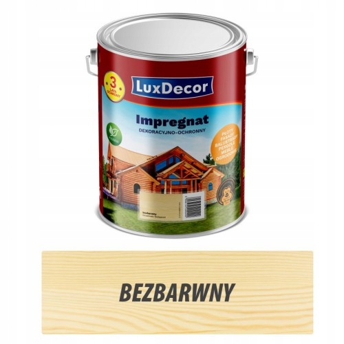 

Impregnat Do Drewna Luxdecor 5L Bezbarwny