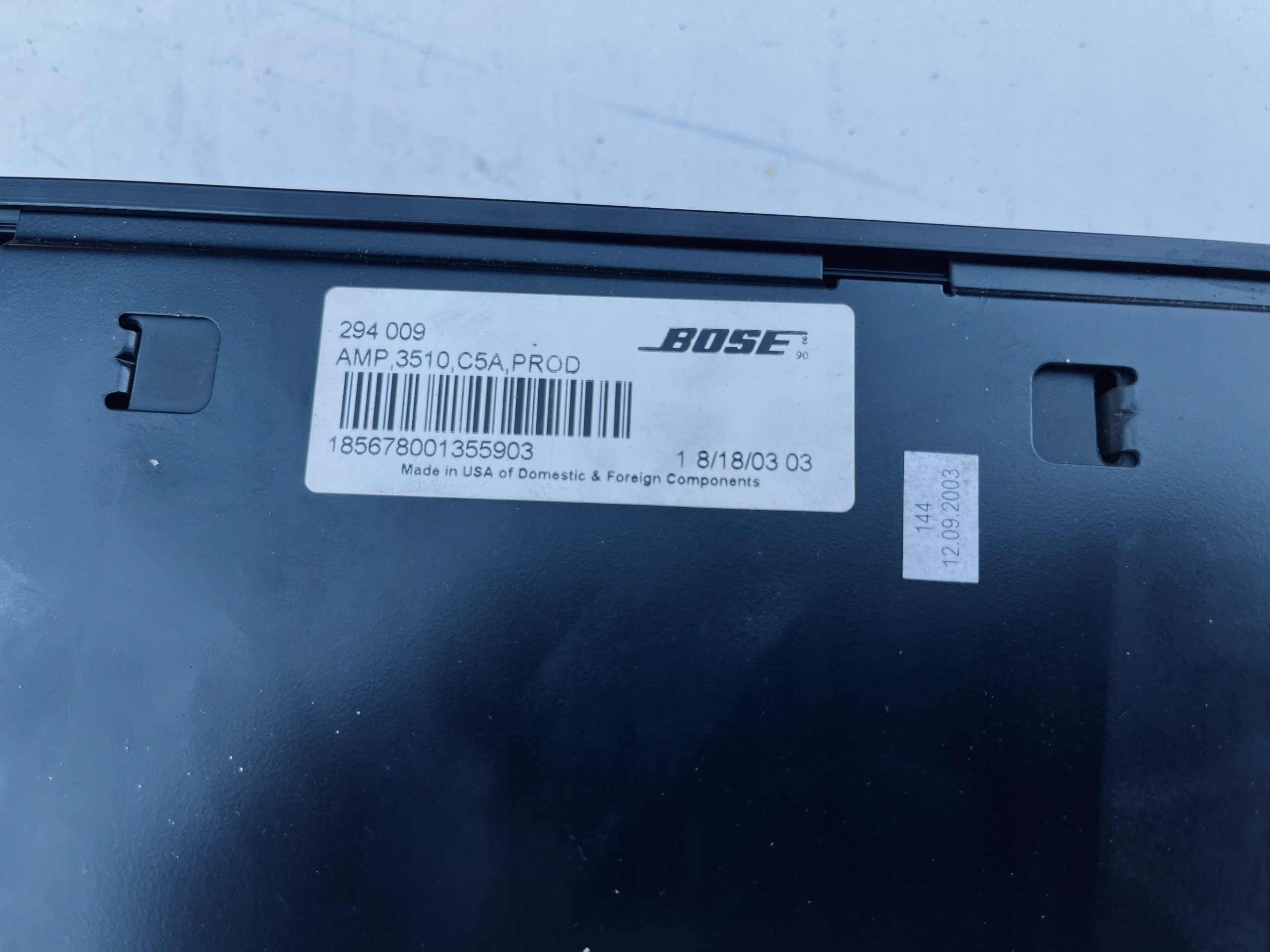 amplifier AUDIO Bose AUDI A6 C5 Lift AMP3510C5A