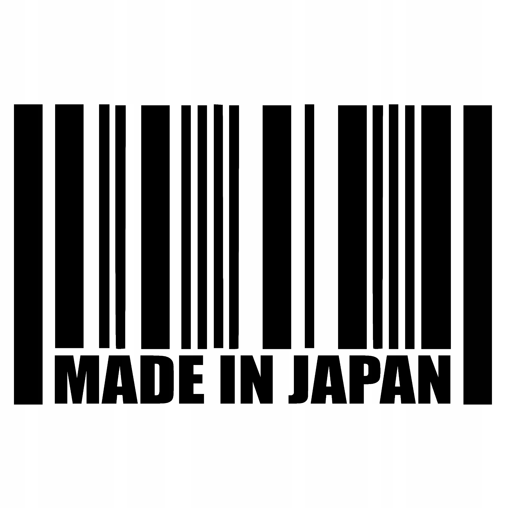 

Naklejka Made In Japan Japoński Jdm na samochód