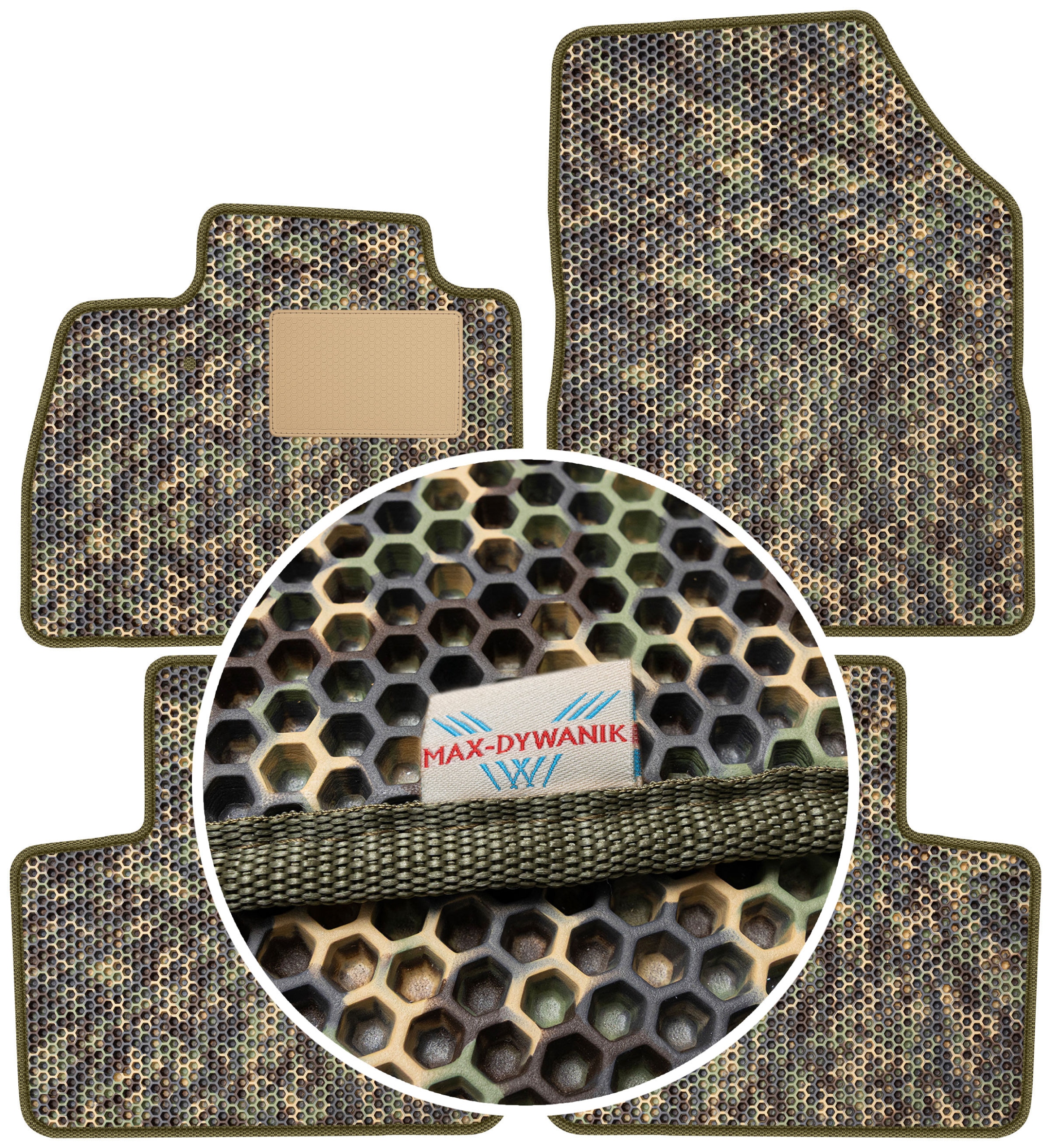 Renault Scenic IV 2017 Gumové rohože do auta Eva Moro