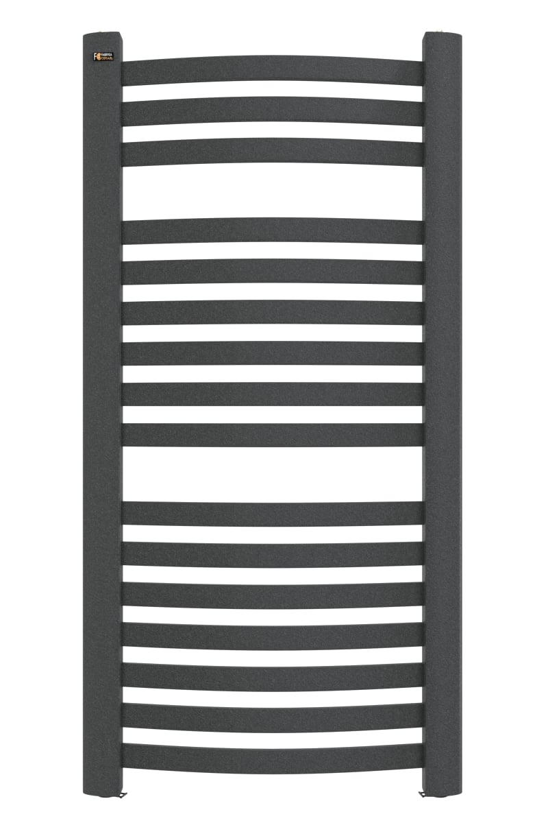 Kúpeľňový radiátor Caro 100x40 rebrík 425 W Antracit Poľský Výrobok