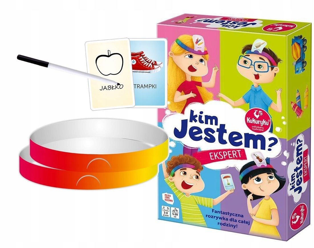 

Kim Jestem Ekspert Edukacyjna Gra Rodzinna Zgadnij