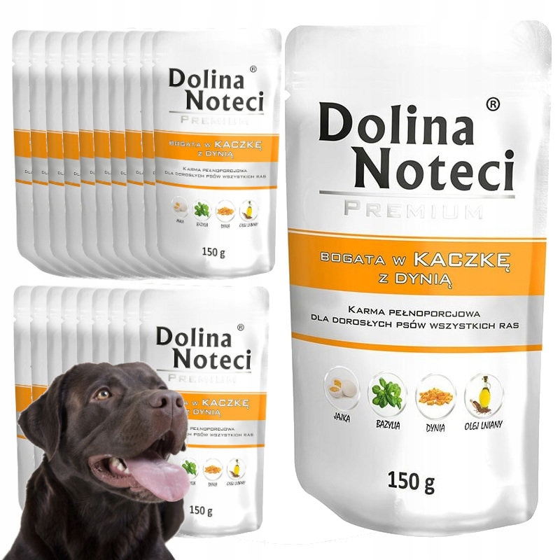 Krmivo Pro Psa Dolina Noteci Kachna S Dýní 20x150g