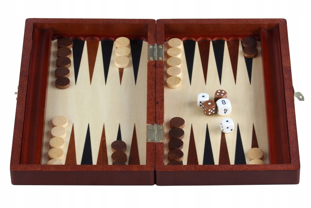 BACKGAMMON - TRYKTRAK Producent Sunrise Chess & Games