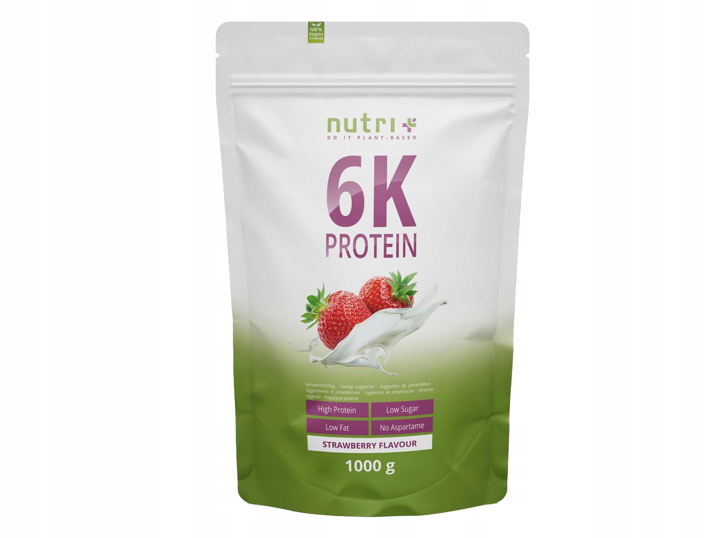Proteinový protein Vege Jahoda 1 kg Nutri-Plus