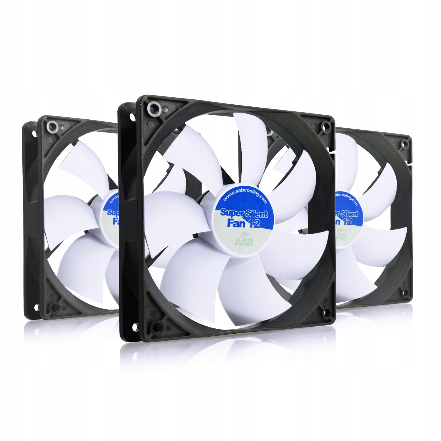 

3x Aab Silent Fan 12 Cichy Wentylator 13.9dB