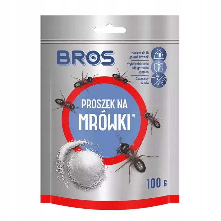Порошок від мурах BROS 100 г, пакетик