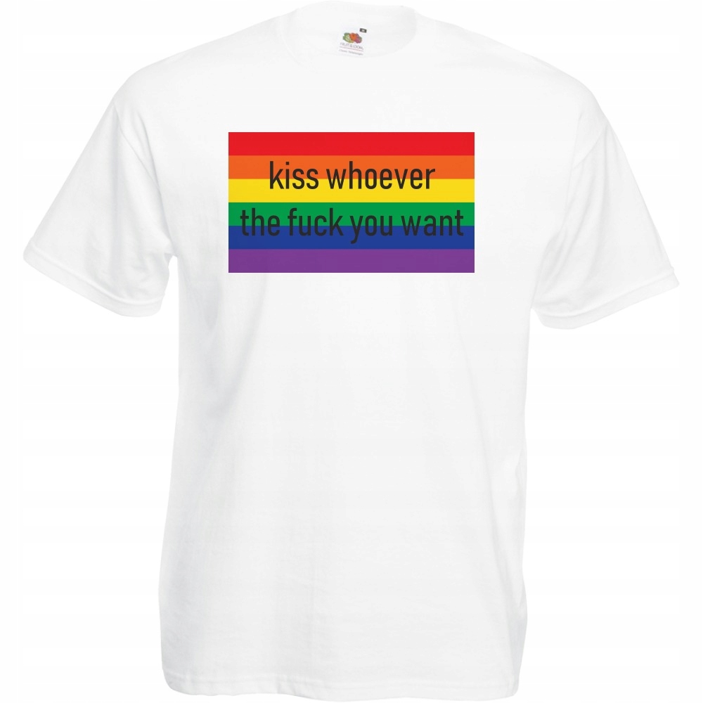 

Koszulka Lgbt marsz równości M biała