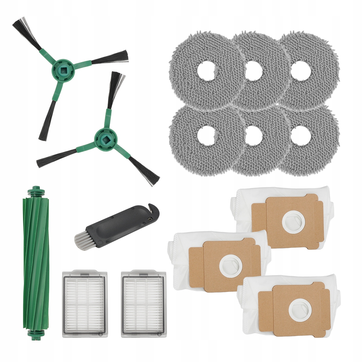 Zestaw Filtry Szczotki Mopy Worki do iRobot Roomba 405 Combo 505 Combo Plus