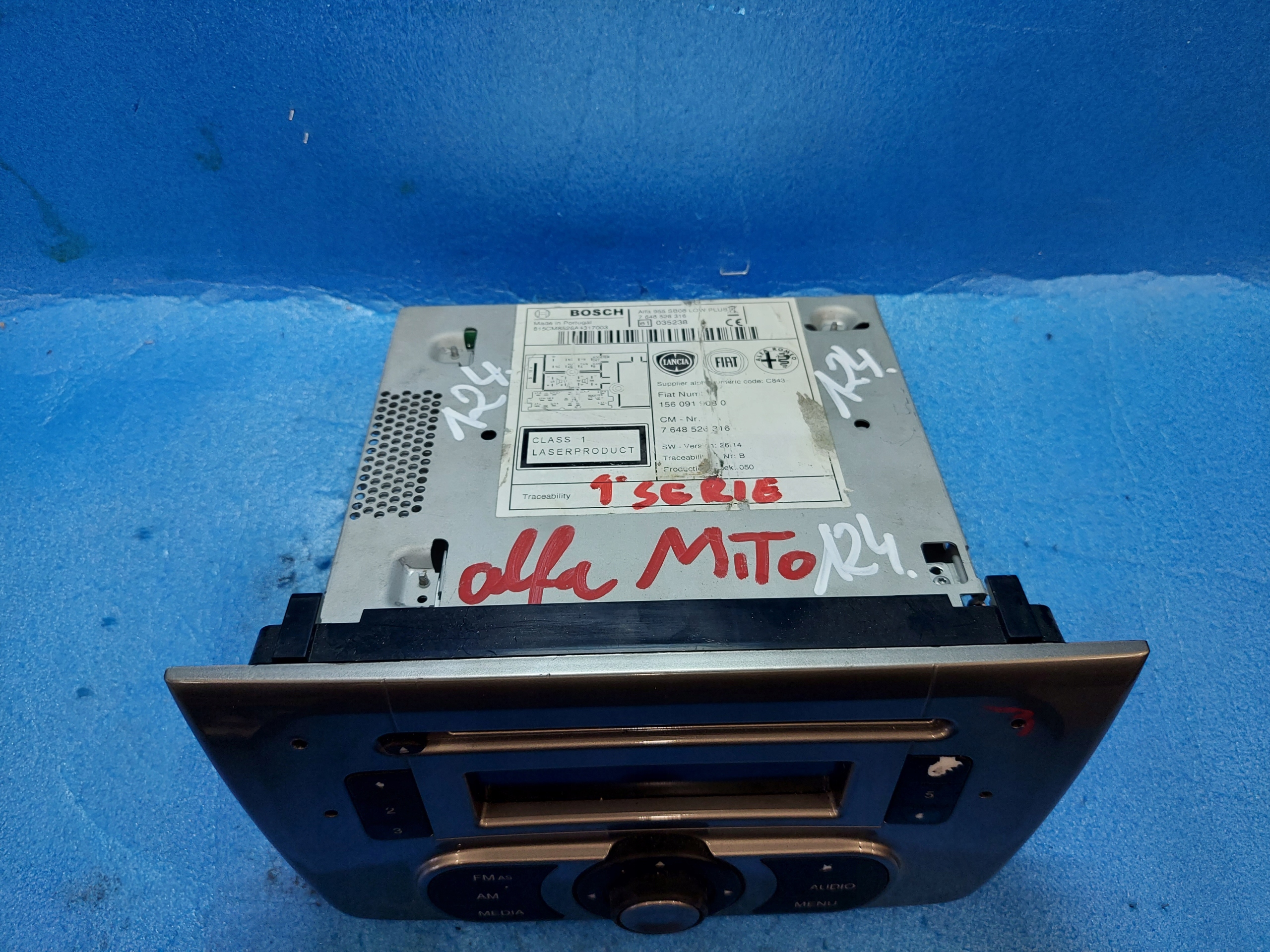 RADIO EKRAN ALFA MITO 1560919080