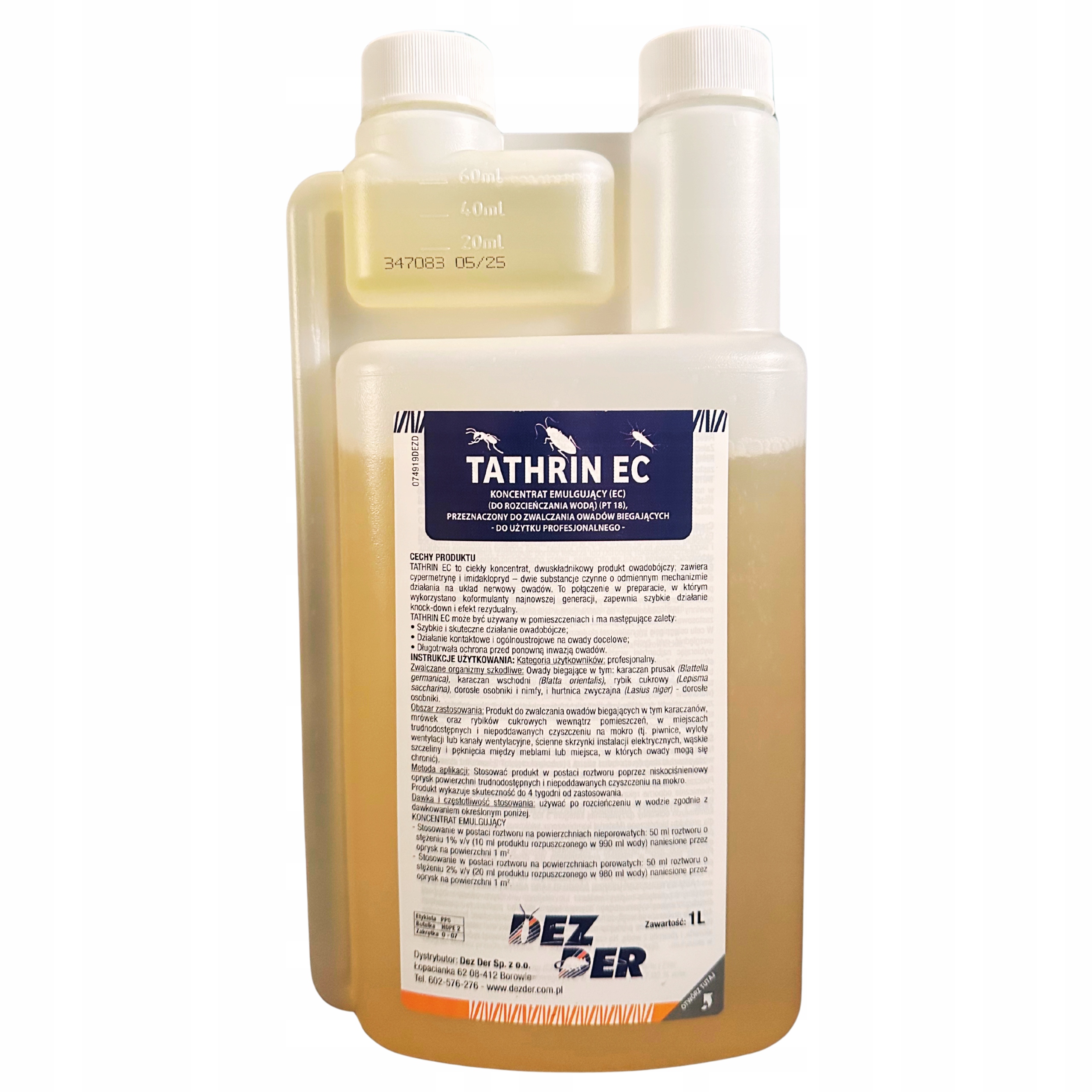 Postřikem Přípravek Na Štěnice Švábi Prusaki Mravenci Koncentrát Tathrin Ec 1 L