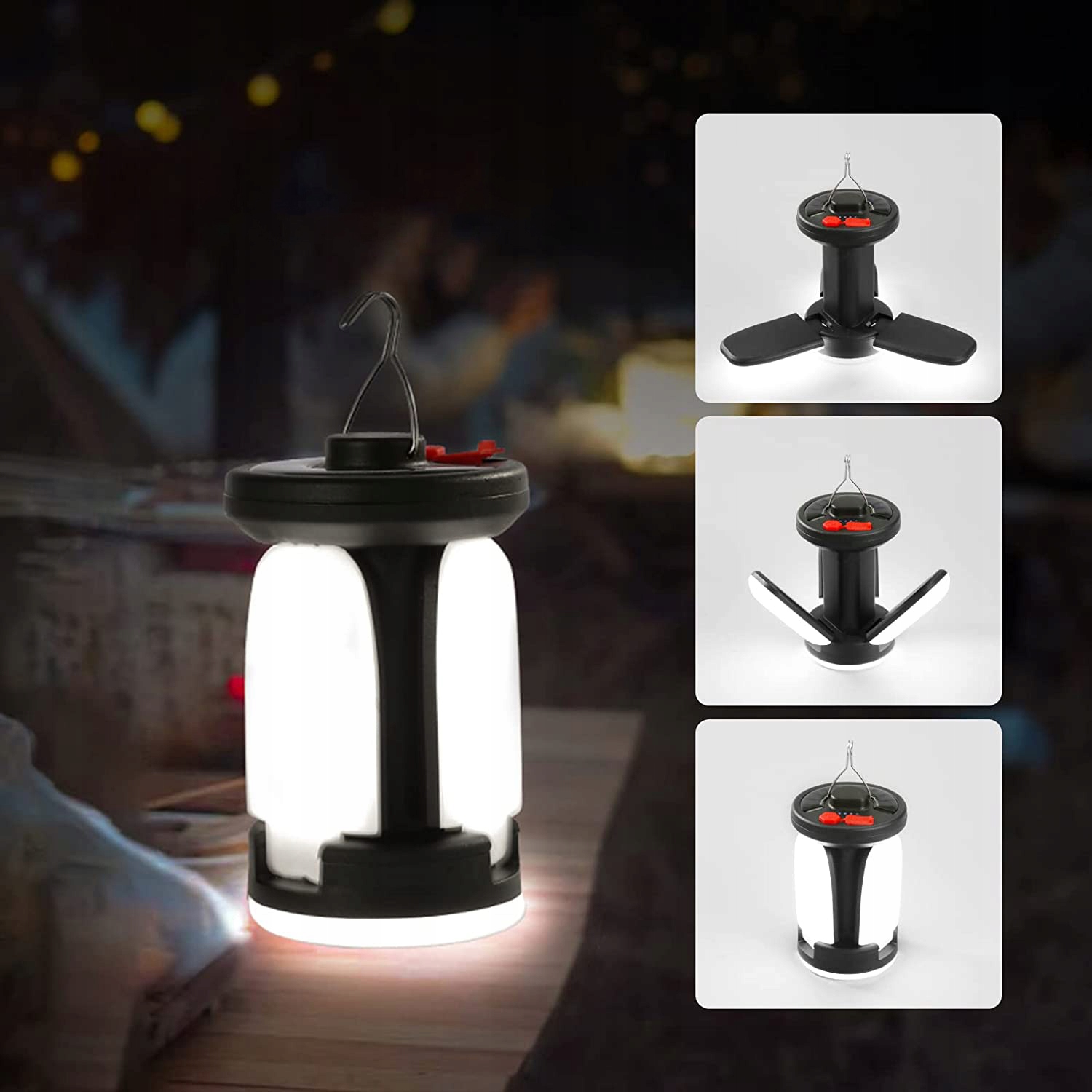 LAMPKA KEMPINGOWA TURYSTYCZNA DO NAMIOTU USB LED EAN (GTIN) 0191491291029