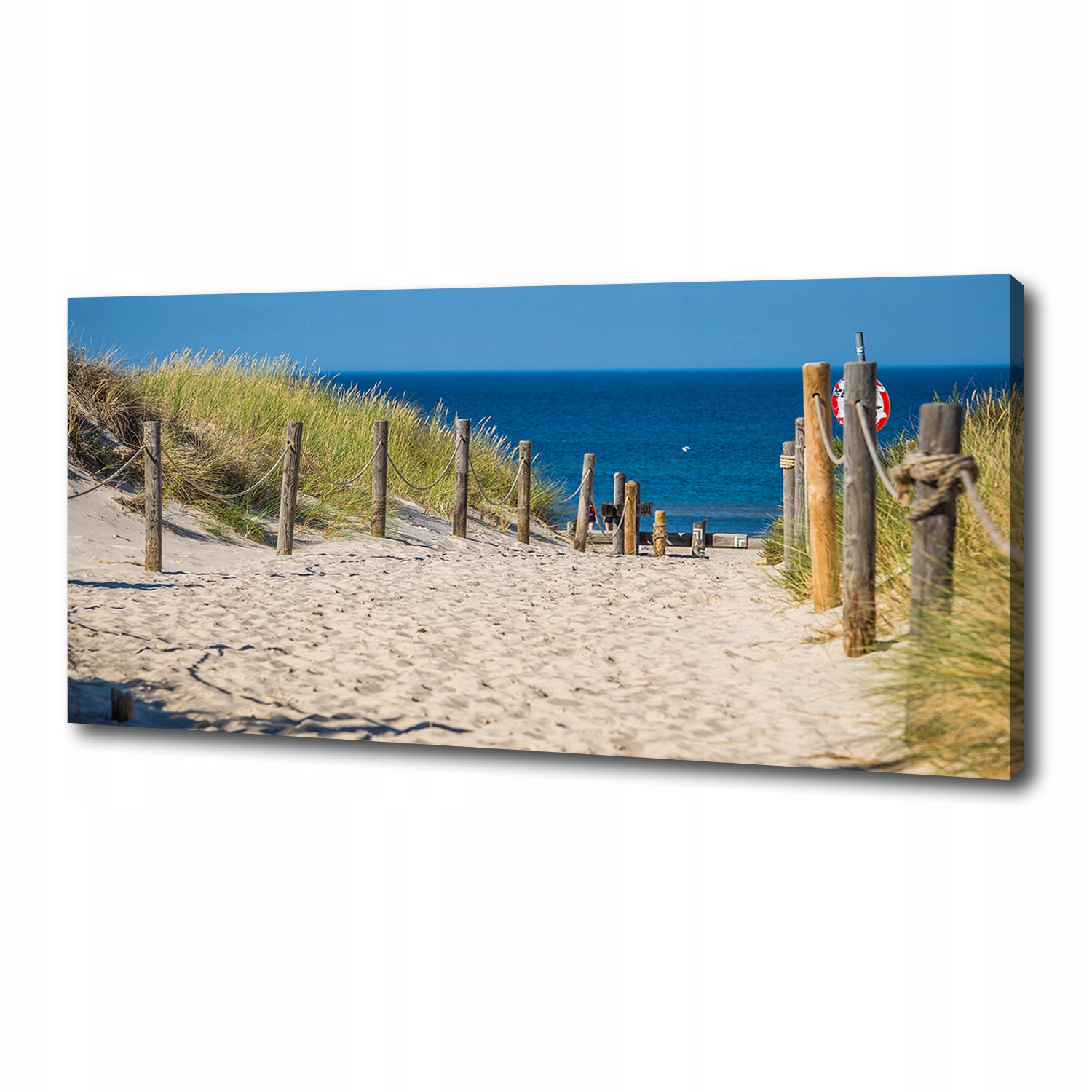 

Foto obraz na płótnie Nadmorskie wydmy 125x50 cm