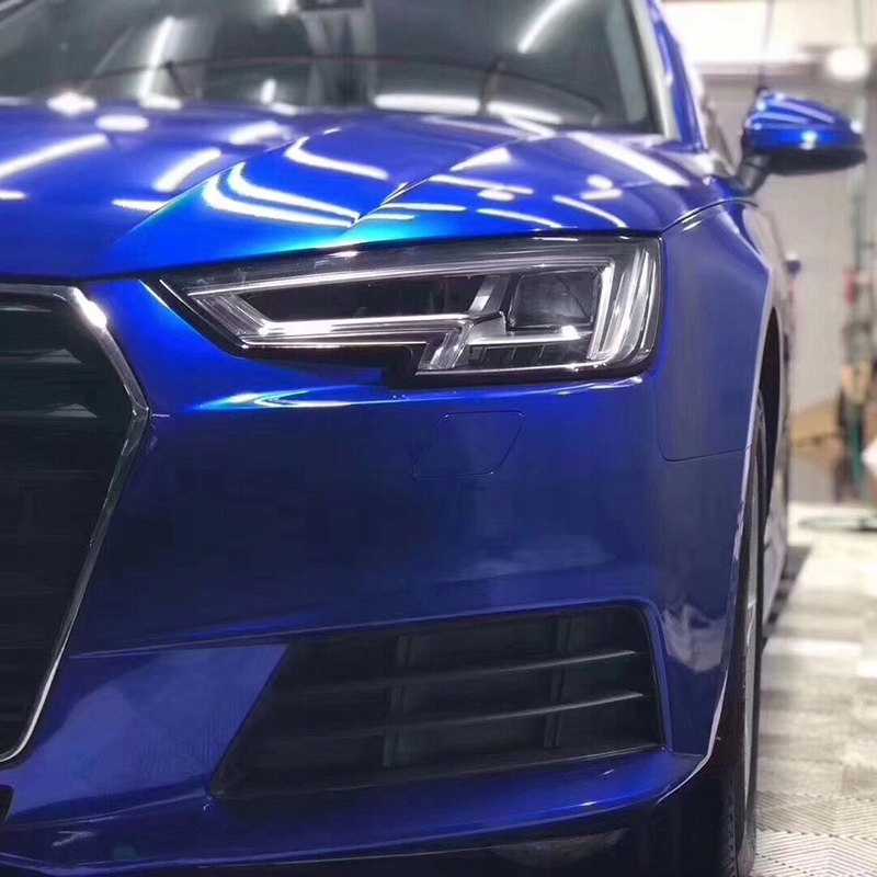 FOLIA OKLEINA NAKLEJKA NIEBIESKA METALLIC 50x152cm Producent New Vision