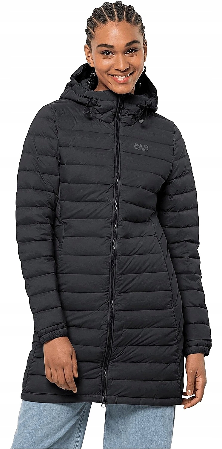 płaszcz Jack Wolfskin Glowing Mountain Black