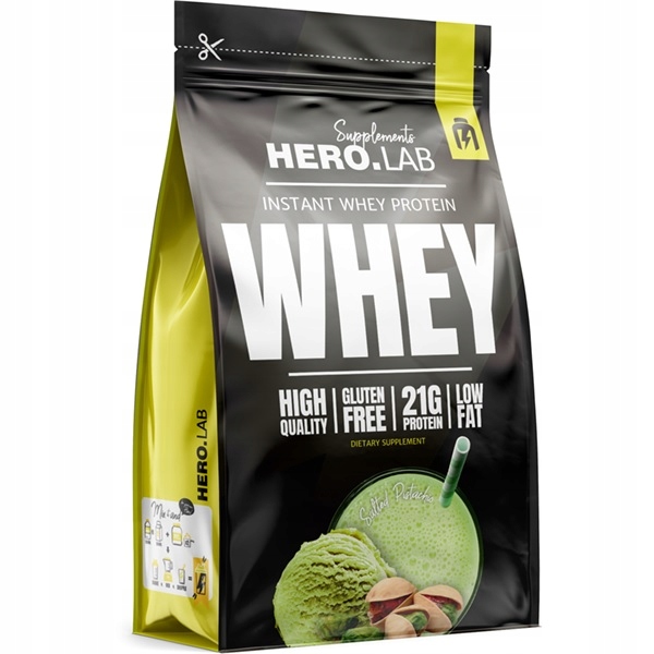 Hiro.lab Instant Whey Protein protein Wpc 2000 g solená pistácie