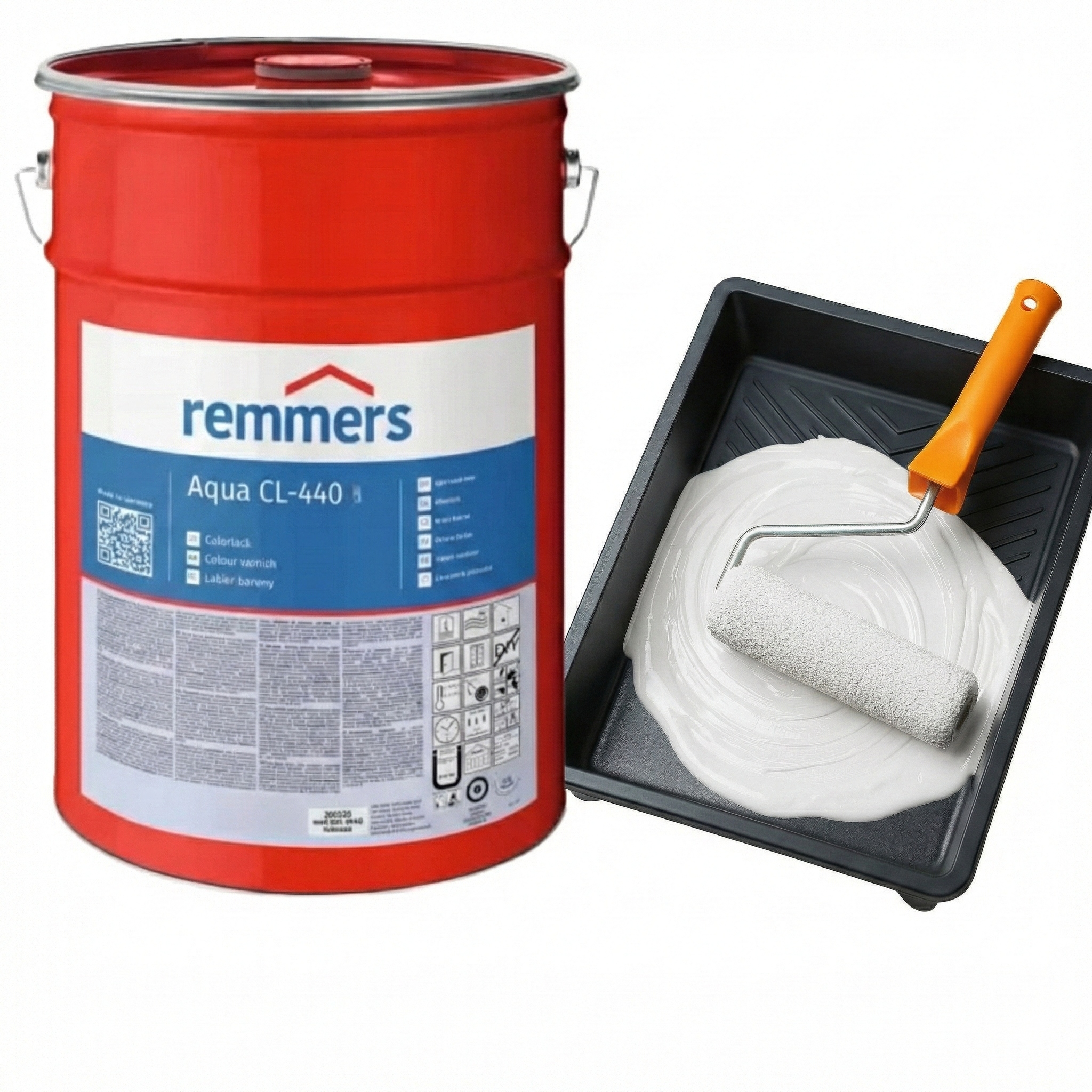 Remmers CL-440/30 Akrylový lak na nábytek Bílý 9016 2,5L