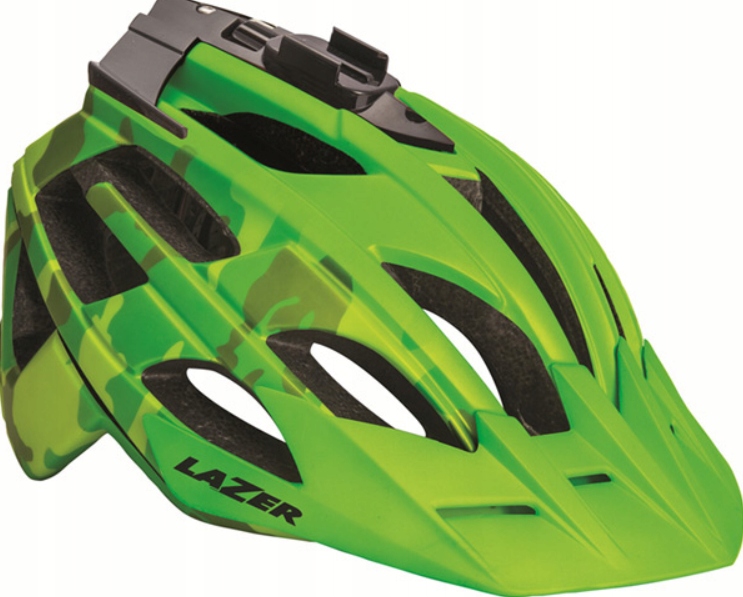 Cyklistická Přilba Lazer Oasiz Flash Camo Green, Velikost M (55-59 CM)