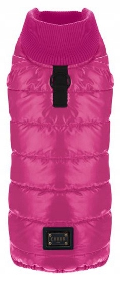 Levně Voděodolná Zateplená Bunda Pro Psa S Držákem Na Vodítko 2XL fuchsiová