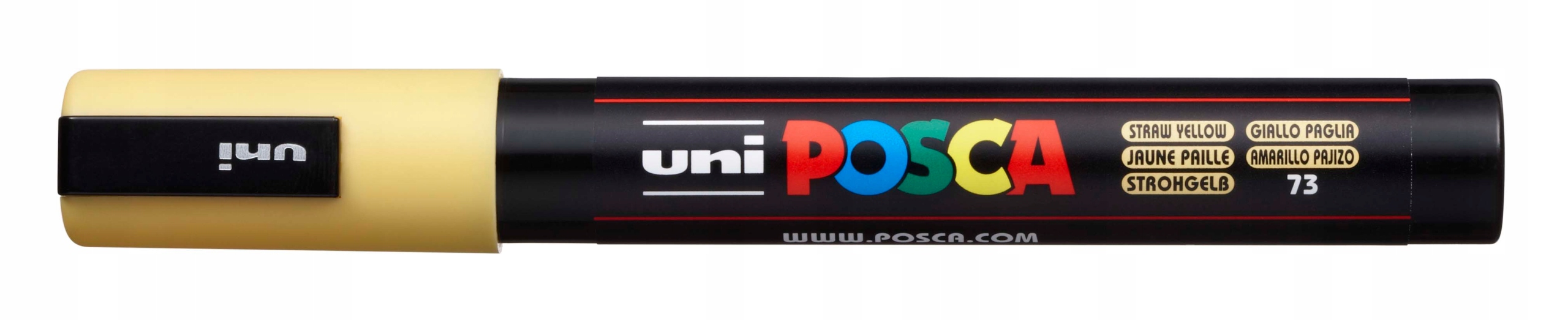 

Marker z farbą plakatową Posca PC-5M słomiany żółt