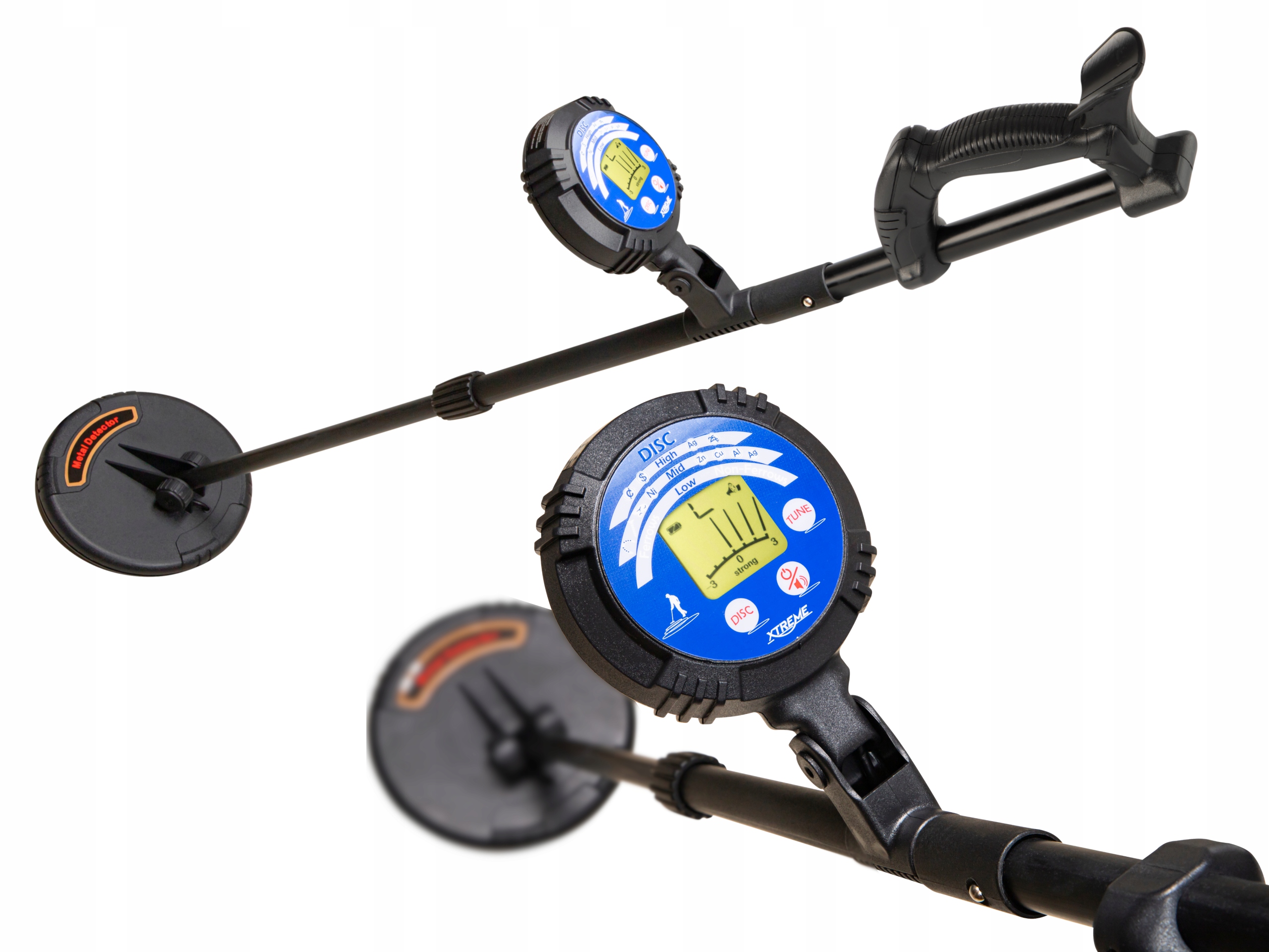 Detektor kovů detektor kovů Xtreme Finder LCD